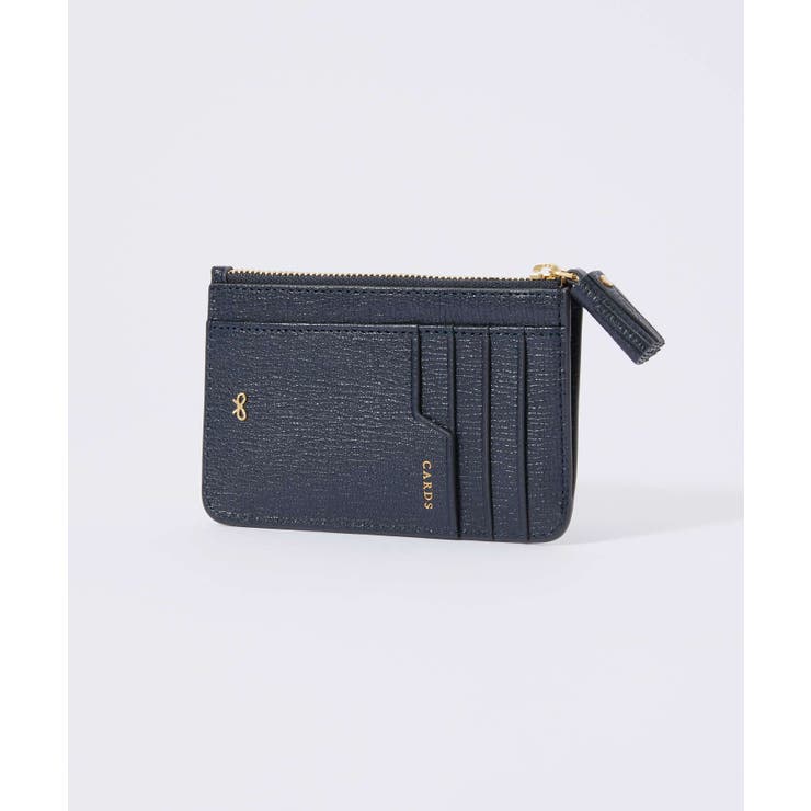 アニヤハインドマーチANYAHINDMARCH5050925142755カードケースEnvelopeZipCardCaseZanyinGrainyCapraレディースエンベロープジップカードケースザニービジネスレザー本革ホルダースマートウォレットプレゼントコンパクトギフト名刺入れネイビー