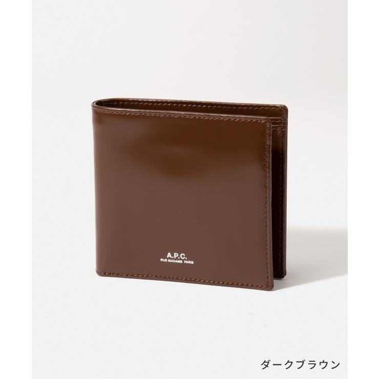 アーペーセーA.P.C二つ折り財布ユニセックス財布PXAWV-H63340
