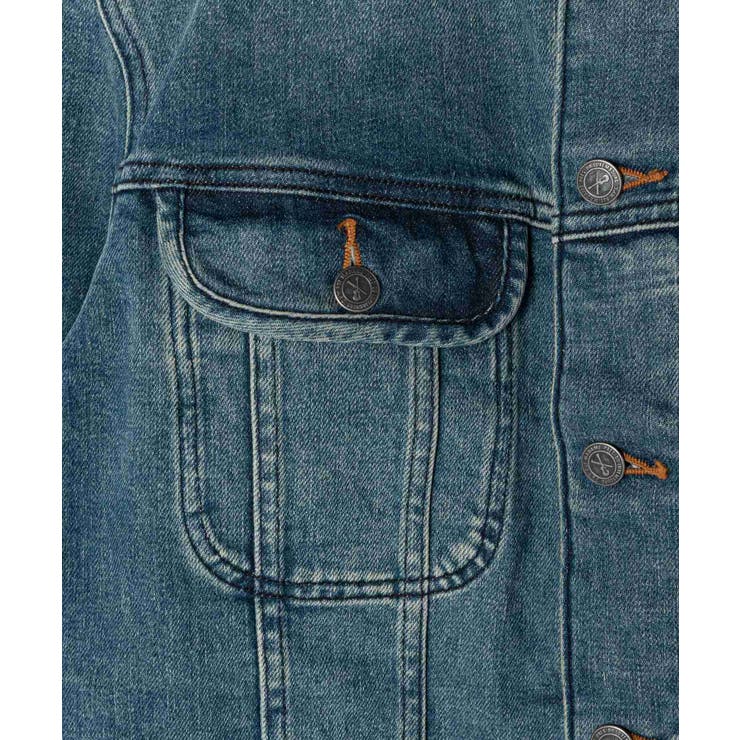 アーペーセーA.P.C.COZZKH02223ジャケットメンズアウターデニムジャケット長袖カジュアルストリートレギュラーフィットシンプルアウトドアコットンMインディゴ