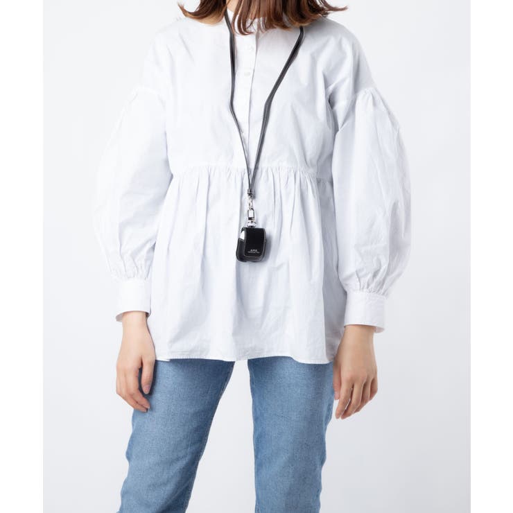 アーペーセーA.P.C.PXAWVM63423イヤホンケースレディースファッション小物イアフォンポーチレザーAirPodsエアーポッズ小物入れケースコンパクトロゴネックストラップ付きトラベルプレゼントギフト贈り物記念MAXAIRPODSCASEブラウンブラック