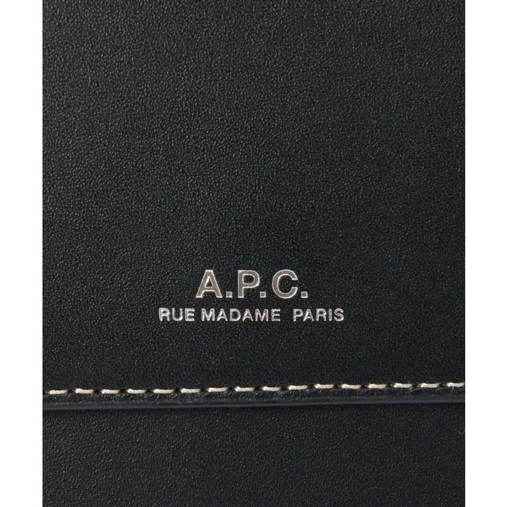 アーペーセーA.P.C.PXAWVM63507ショルダーバッグレディースバックスマホショルダーネックポーチフォンケースホルダーストラップ小物入れ軽量お出掛けプレゼントギフトお祝いPhoneCaseブラックブラウン