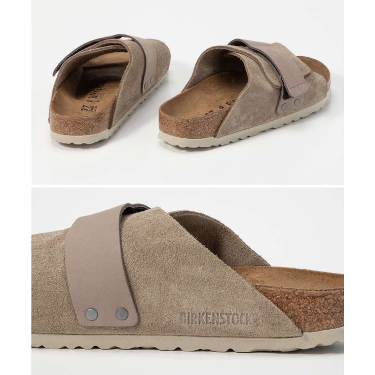 ビルケンシュトックBIRKENSTOCK1015573101557210207511022566サンダルキョウトKYOTOメンズレディースシューズヌバックスエードレザーレギュラーナローフィットビルケンコンフォートアウトドア旅行キャンプトープミッドナイトブラック24.0～28.0cm