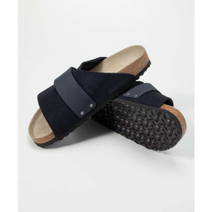 ビルケンシュトックBIRKENSTOCK1015573101557210207511022566サンダルキョウトKYOTOメンズレディースシューズヌバックスエードレザーレギュラーナローフィットビルケンコンフォートアウトドア旅行キャンプトープミッドナイトブラック24.0～28.0cm