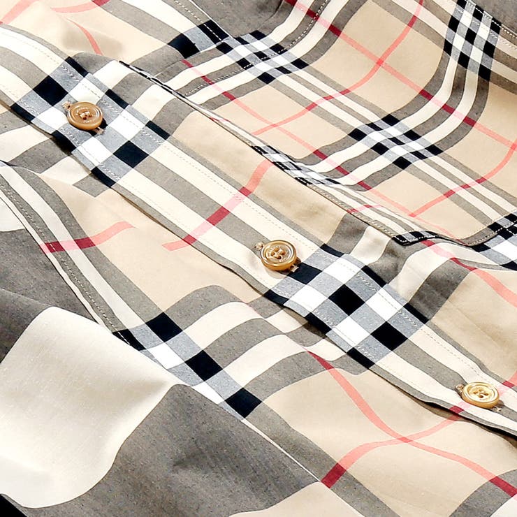 【クーポン利用で最大3000円OFF】バーバリーBURBERRYTISDALEメンズトップスシャツ-バーバリブランドイギリスワイシャツドレスシャツカッターシャツ