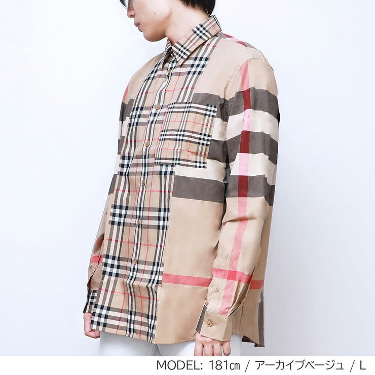 バーバリーBURBERRYTISDALEメンズトップスシャツ-バーバリブランドイギリスワイシャツドレスシャツカッターシャツ