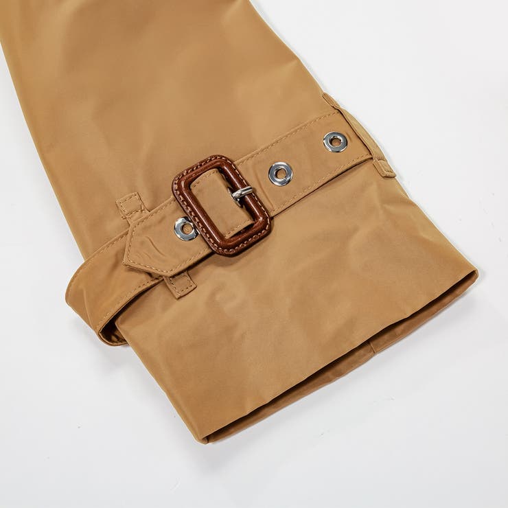 【エントリーでさらにP10倍！15日20時～4h限定】バーバリーBURBERRY8033521コートレディースアウタートレンチコートケンジントンデタッチャブルフードシェイプメモリータフタスプリングコートKENSINGTON春秋冬A1420キャメルベージュ46810