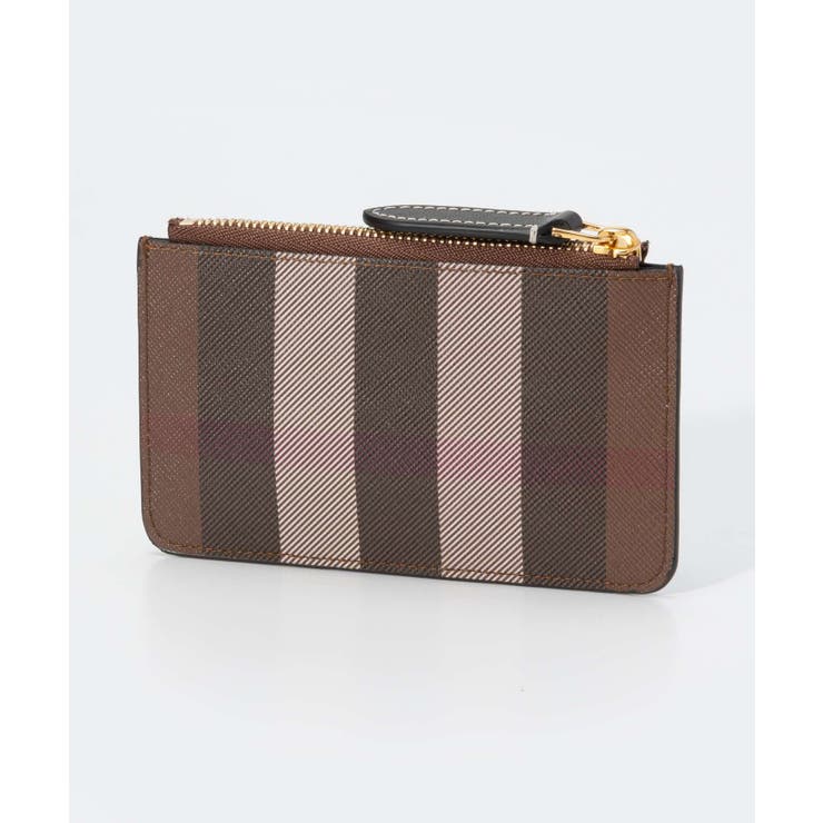 バーバリーBURBERRY8062693小銭入れLSKELBROOKGC9レディース財布エグザジェレイティッドチェックコインケースウィズストラップカードケースミニ財布プレゼントお祝い記念ビジネス通勤通学コンパクト無地ギフト誕生日ダークバーチブラウン