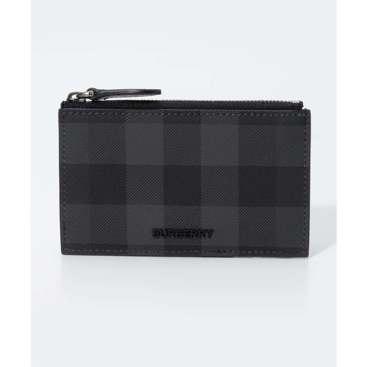 バーバリーBURBERRY8071680カードケースMSALWYNBRTメンズファッション小物ビジネス名刺入れフラグメントケースコインケースロゴレザープレゼントお祝い通勤通学コンパクトギフト誕生日チャコール