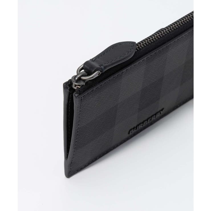 バーバリーBURBERRY8071680カードケースMSALWYNBRTメンズファッション小物ビジネス名刺入れフラグメントケースコインケースロゴレザープレゼントお祝い通勤通学コンパクトギフト誕生日チャコール