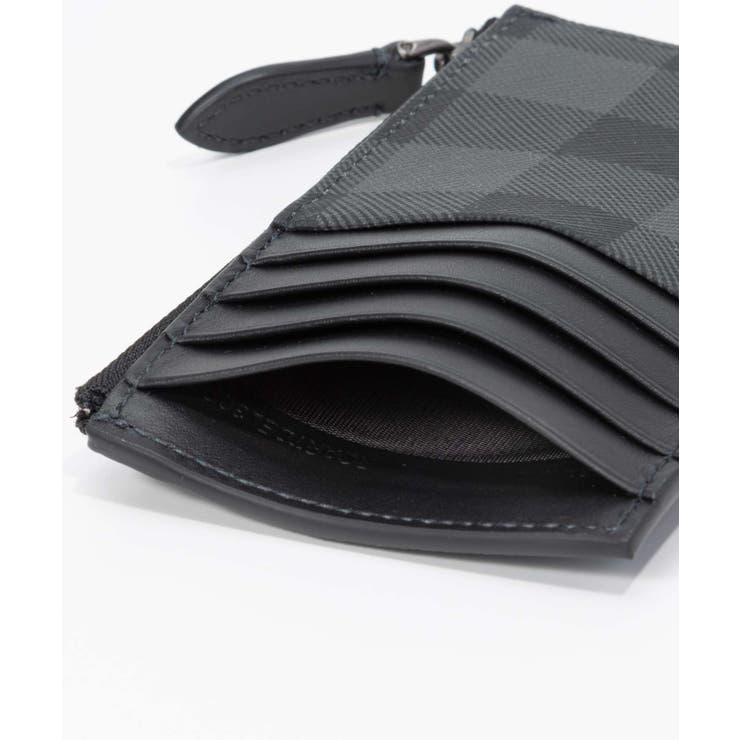 バーバリーBURBERRY8071680カードケースMSALWYNBRTメンズファッション小物ビジネス名刺入れフラグメントケースコインケースロゴレザープレゼントお祝い通勤通学コンパクトギフト誕生日チャコール