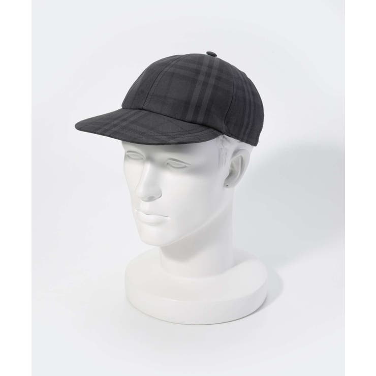 バーバリーBURBERRY8068038キャップMHVNTGCHKCLASSICBSBメンズレディースファッション小物帽子ヴィンテージチェックベースボールキャップコットンロゴチャコールグレーMLXL