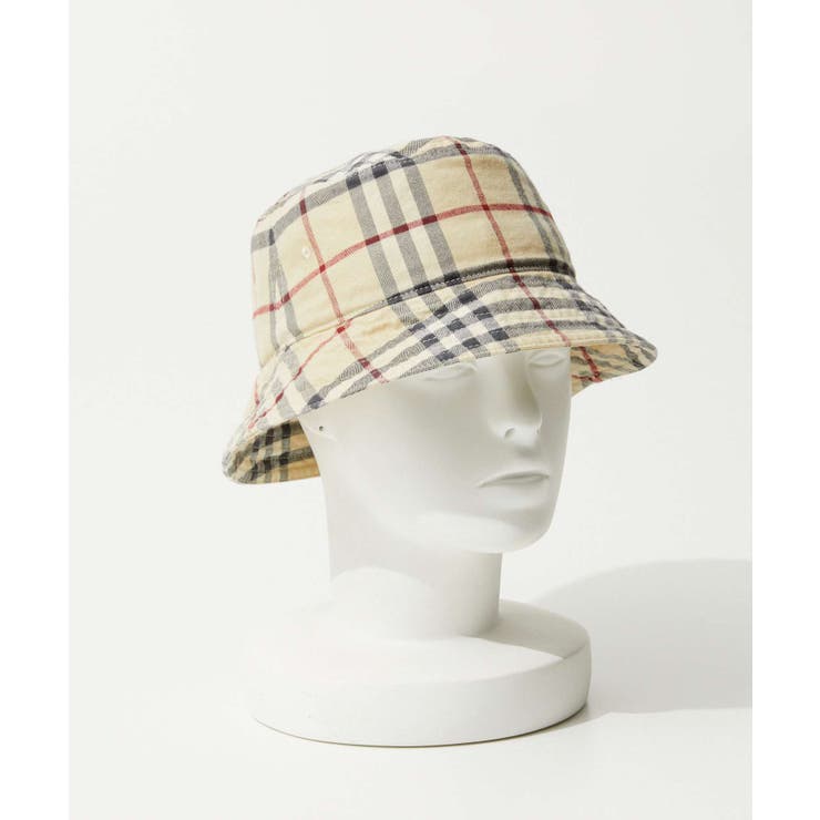 バーバリーBURBERRY80756578075650帽子CLASSICBUCKETレディースチェックコットンバケットハットアウトドアギフト贈り物シンプル記念お祝いアーカイブベージュストーンXSSMLXL