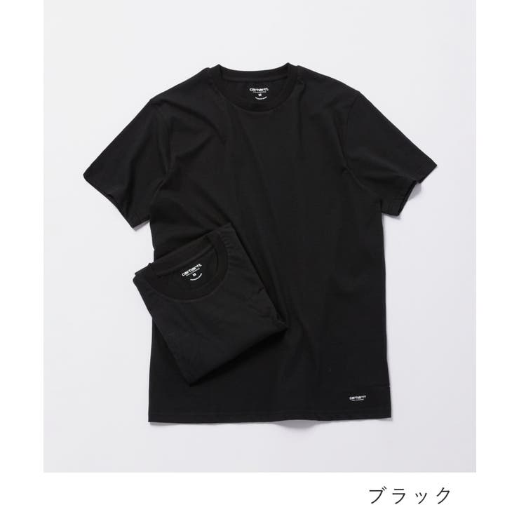 カーハートCarharttI029370Tシャツメンズトップス2枚セット半袖スタンダードクルーネックTシャツWIPSTANDARDCREWNECKT-SHIRTカジュアルシンプルコットンカットソー綿プレゼントギフトお出かけホワイトSMLXL