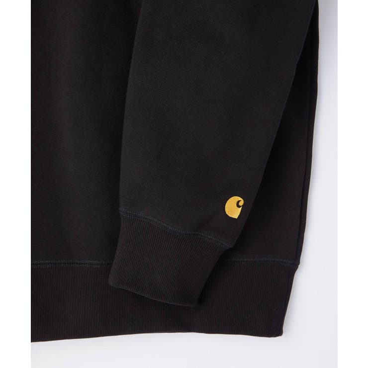 カーハートCarharttI026383スウェットメンズトップストレーナーチェイス長袖CHASESWEATSHIRTWIPクルーネックコットン綿カジュアル無地シンプルストリートXSSMLXLブラックネイビーグレーブラウンブルージュニパー