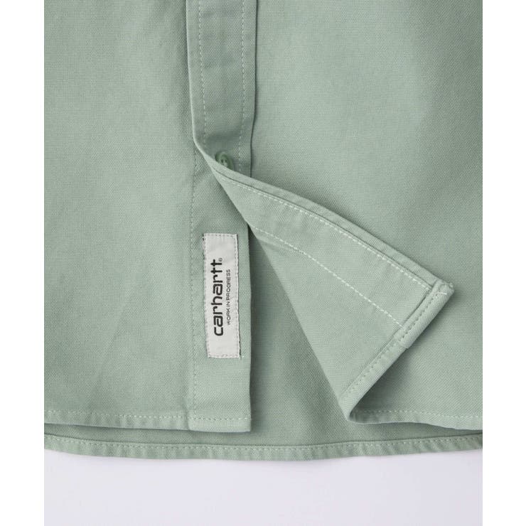 カーハートCarharttI030238シャツメンズトップス長袖ボルトンWIPL/SBOLTONSHIRTカジュアルシンプルCロゴコットン綿ロゴ刺?プレゼントギフト通勤通学XSSMLXLミスティセージマリンゴダークネイビー