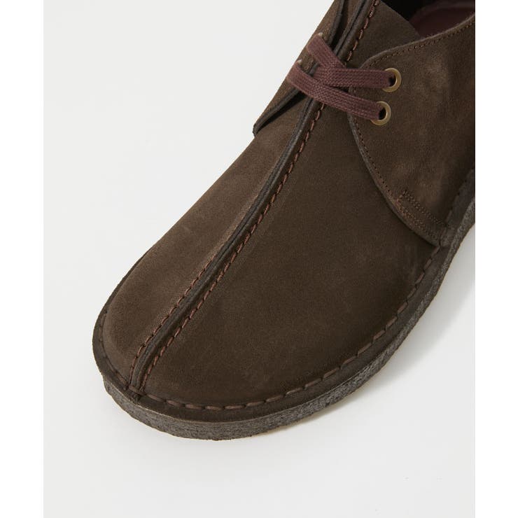 クラークスClarksDesertTrekブーツメンズシューズデザートトレックスエードレザーチャッカブーツカジュアルシンプルお出かけギフトブランドプレゼントダークブラウンブラックスエード25.5～28.5cm