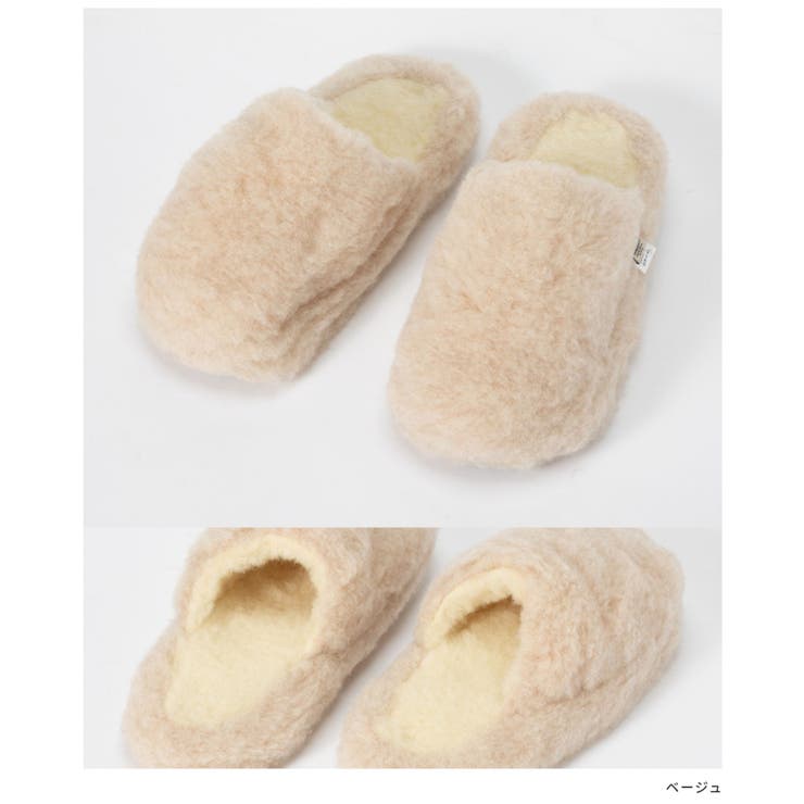 コールドブレーカーCOLDBREAKERBASICスリッパSlippersNoHeelレディースシューズウールベーシックルームシューズ室内履き暖かいボア冬用スリッパ防寒サンダルもこもこ秋冬厚底軽量あったか保温ベージュグラファイト23.0～27.0cm