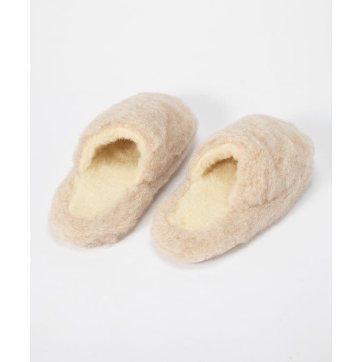 コールドブレーカーCOLDBREAKERBASICスリッパSlippersNoHeelレディースシューズウールベーシックルームシューズ室内履き暖かいボア冬用スリッパ防寒サンダルもこもこ秋冬厚底軽量あったか保温ベージュグラファイト23.0～27.0cm
