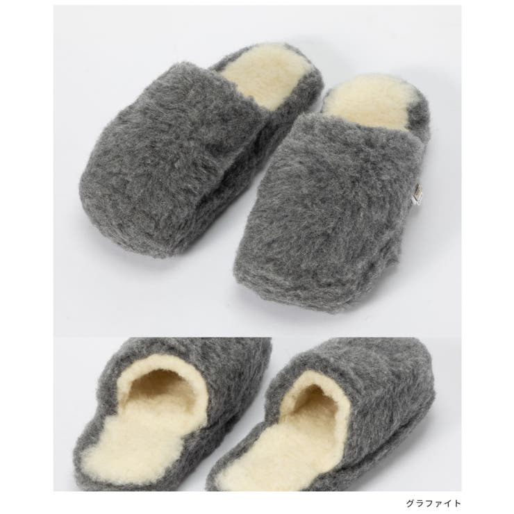 コールドブレーカーCOLDBREAKERBASICスリッパSlippersNoHeelレディースシューズウールベーシックルームシューズ室内履き暖かいボア冬用スリッパ防寒サンダルもこもこ秋冬厚底軽量あったか保温ベージュグラファイト23.0～27.0cm