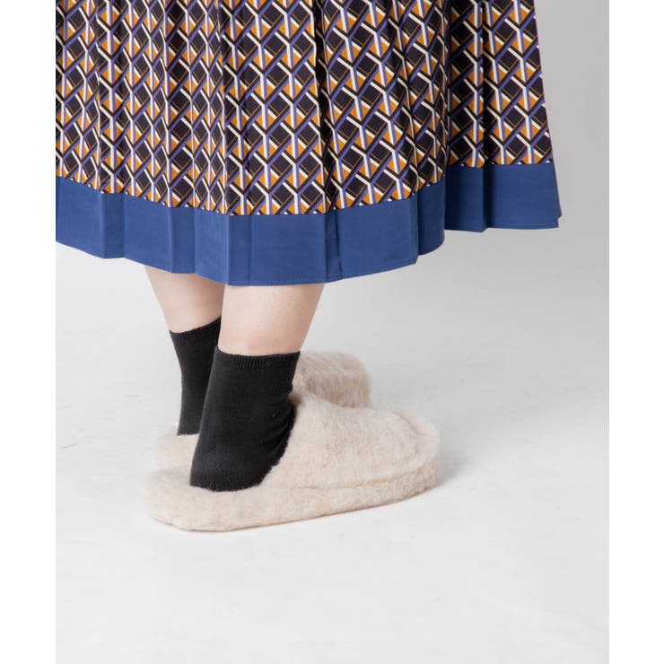 コールドブレーカーCOLDBREAKERBASICスリッパSlippersNoHeelレディースシューズウールベーシックルームシューズ室内履き暖かいボア冬用スリッパ防寒サンダルもこもこ秋冬厚底軽量あったか保温ベージュグラファイト23.0～27.0cm