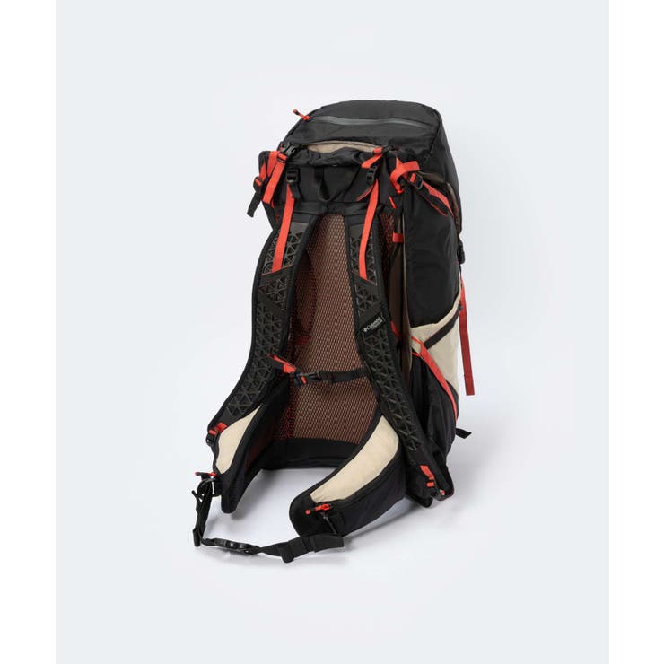 コロンビアColumbia1932591バックパックメンズレディースバッグリュックサックタイタンパスTitanPas48LBackpackお出かけカジュアル登山アウトドアハイキングキャンプ出張ギフトプレゼント記念ブラック×ベージュ48L
