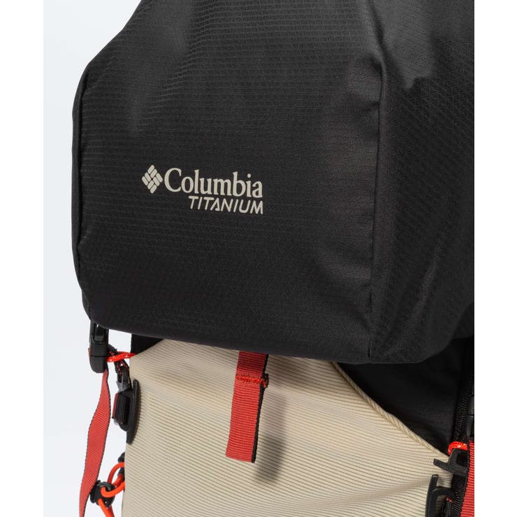 コロンビアColumbia1932591バックパックメンズレディースバッグリュックサックタイタンパスTitanPas48LBackpackお出かけカジュアル登山アウトドアハイキングキャンプ出張ギフトプレゼント記念ブラック×ベージュ48L