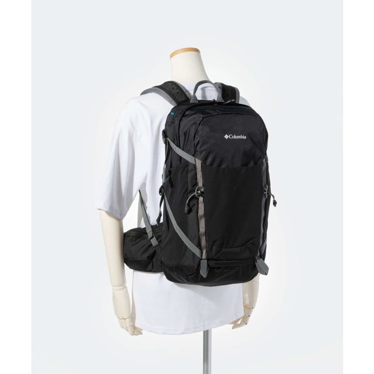 コロンビアColumbia1932741バックパックメンズレディースバッグリュックサックニュートンリッジNewtonRidge24LBackpackウォーキングお出かけカジュアルアウトドアハイキングキャンプ出張ギフトプレゼント記念ブラック24L
