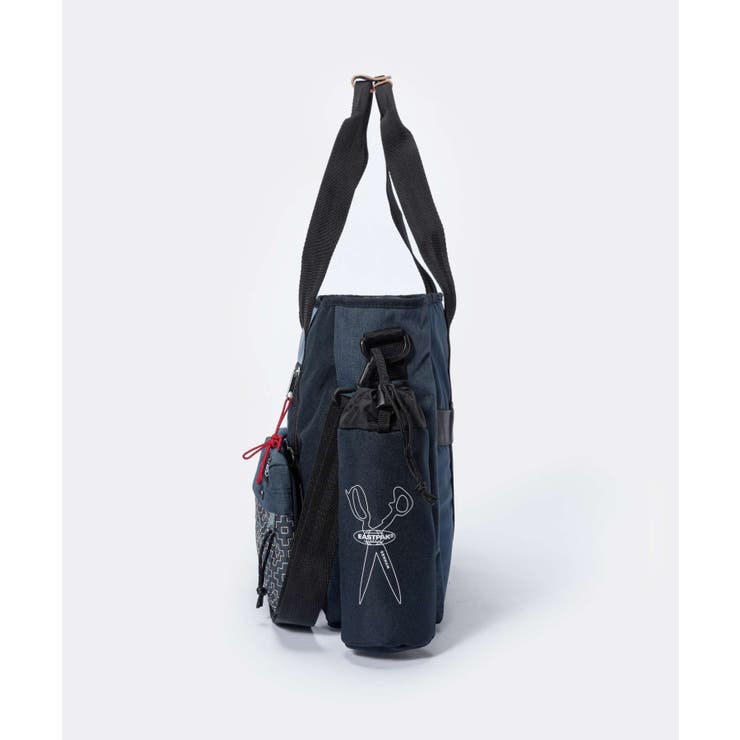 デンハムDENHAMEK0A5BDIトートバッグPaddedKerrメンズバッグEASTPACK×DENHAMショルダーバッグイーストパックコラボモデルPaddedKerrロゴカジュアルお出かけ通勤通学旅行サコッシュ2wayギフトプレゼント誕生日記念ネイビー22L