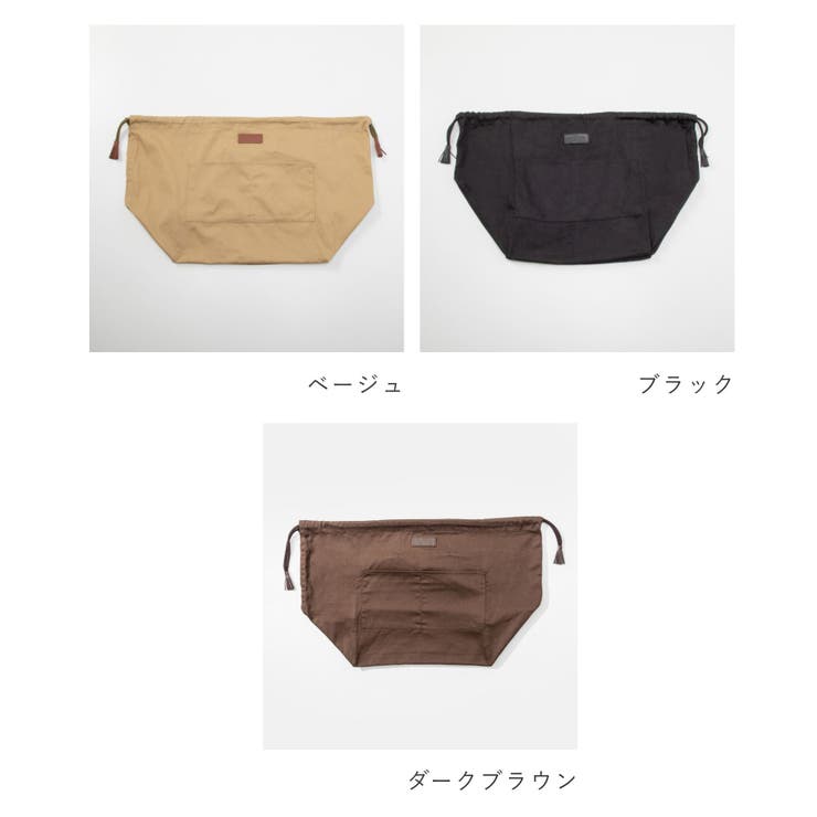 ドラゴンディフュージョンDRAGONDIFFUSIONCDS-Bハンドバッグレディースバック内袋中袋巾着ポケット付きCottondrawstringbigバッグインバッグベージュブラック