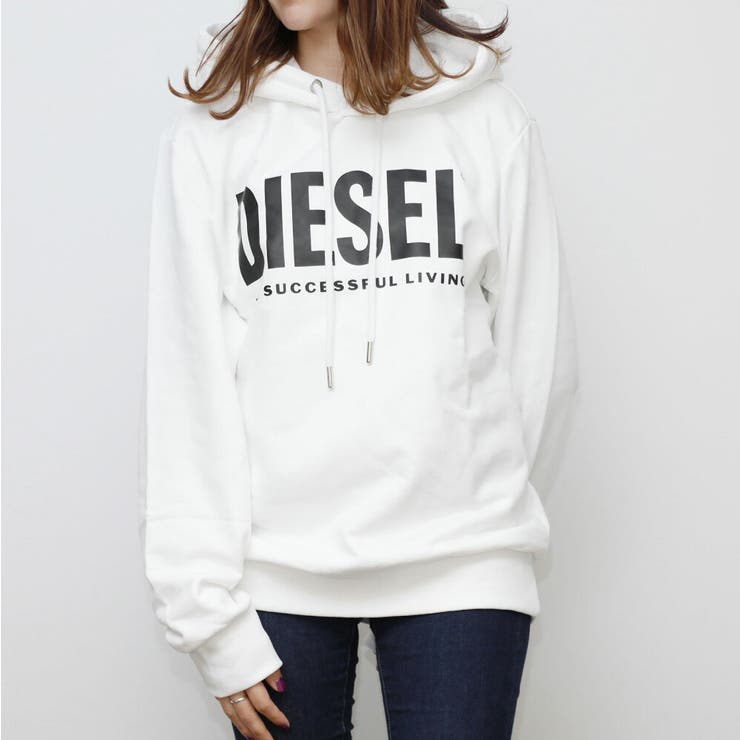 ディーゼルDIESELロゴパーカー