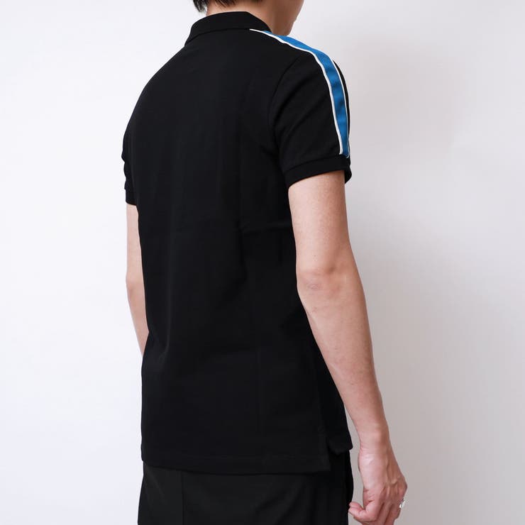Men's Polo shirt with Oval D patch | Black | Diesel