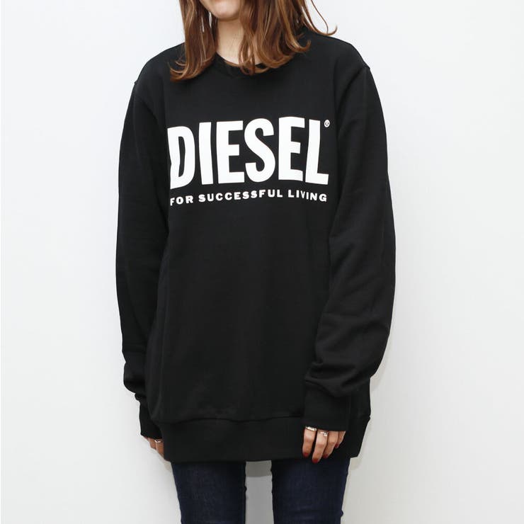 ディーゼルDIESELロゴスウェット