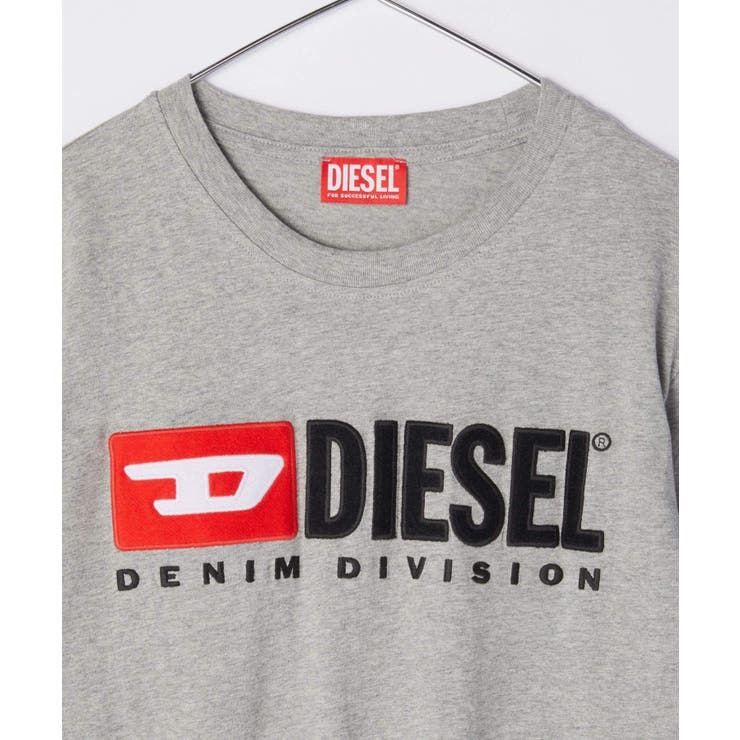 大人気‼️DIESEL 長袖Tシャツ グレー　y2k DIESEL ディーゼル 長袖 Tシャツ グレー プリント - メルカリ