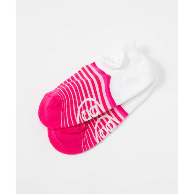 ジーフォアG/FOREG4LS22A23NS靴下GRADIENTSTRIPENOSHOWSOCKレディースゴルフ雑貨ゴルフウェアグラデーションストライプノーショーソックスくつ下プレゼントお祝い記念ギフトスノー