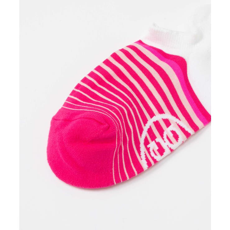 ジーフォアG/FOREG4LS22A23NS靴下GRADIENTSTRIPENOSHOWSOCKレディースゴルフ雑貨ゴルフウェアグラデーションストライプノーショーソックスくつ下プレゼントお祝い記念ギフトスノー