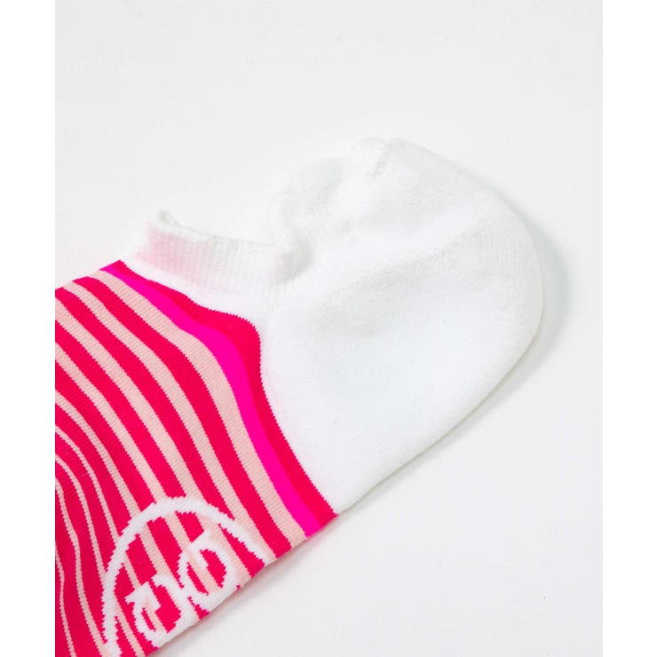 ジーフォアG/FOREG4LS22A23NS靴下GRADIENTSTRIPENOSHOWSOCKレディースゴルフ雑貨ゴルフウェアグラデーションストライプノーショーソックスくつ下プレゼントお祝い記念ギフトスノー