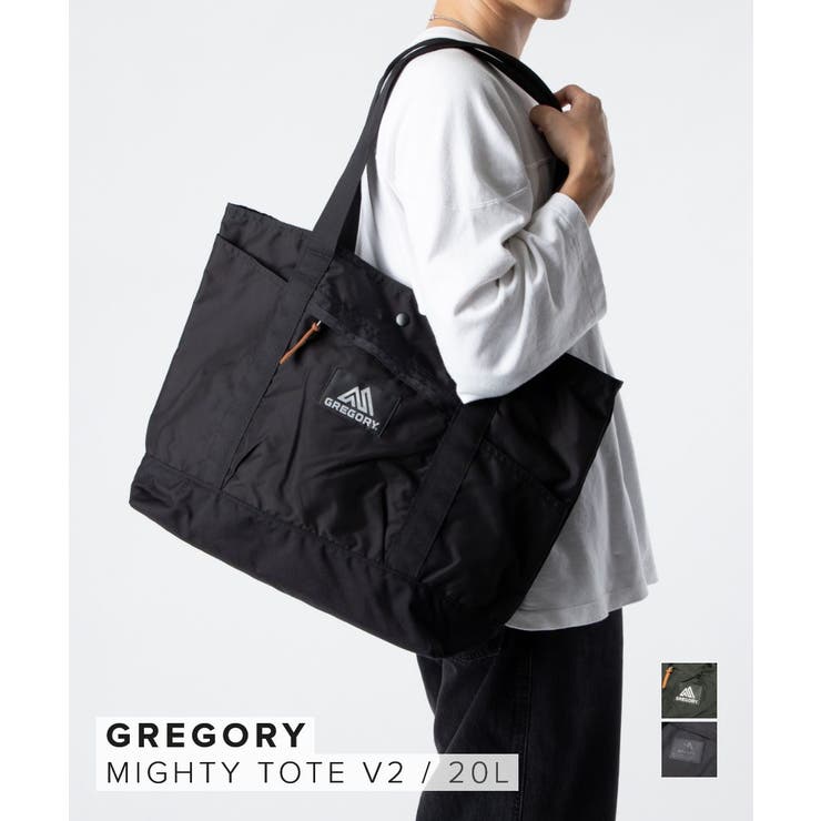 グレゴリー　GREGORY マイティートート　黒 グレゴリー GREGORY マイティートート[品番：TRDW0012580]｜U