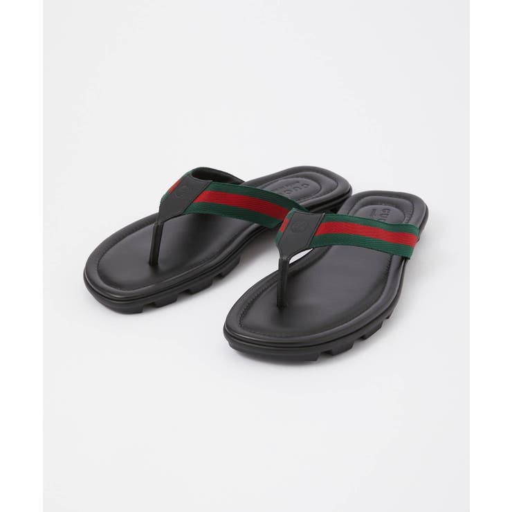 GUCCI グッチ GGマーモントレザーサンダル サイズ36 ブラック