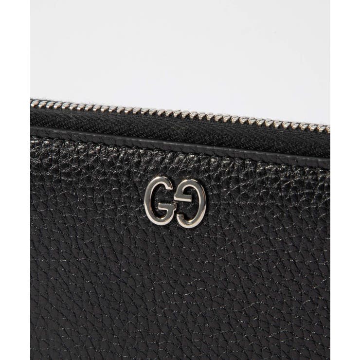 グッチGUCCI473928A7M0N長財布メンズレディース財布ロングウォレットレザードリアン本革GGロゴプレゼントブランドラウンドファスナーおしゃれギフト誕生日シンプルお祝い記念ファッションブラック