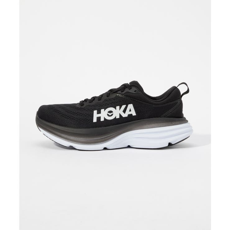 ホカオネオネHOKAONEONE1123202スニーカーMBONDI8メンズシューズボンダイ8ランニングロードレースオールラウンド軽量トレーニングアウトドアスポーツジョギング運動疲れた足快適通気性履きやすいクッション靴ブラックホワイト25.0～30.0cm