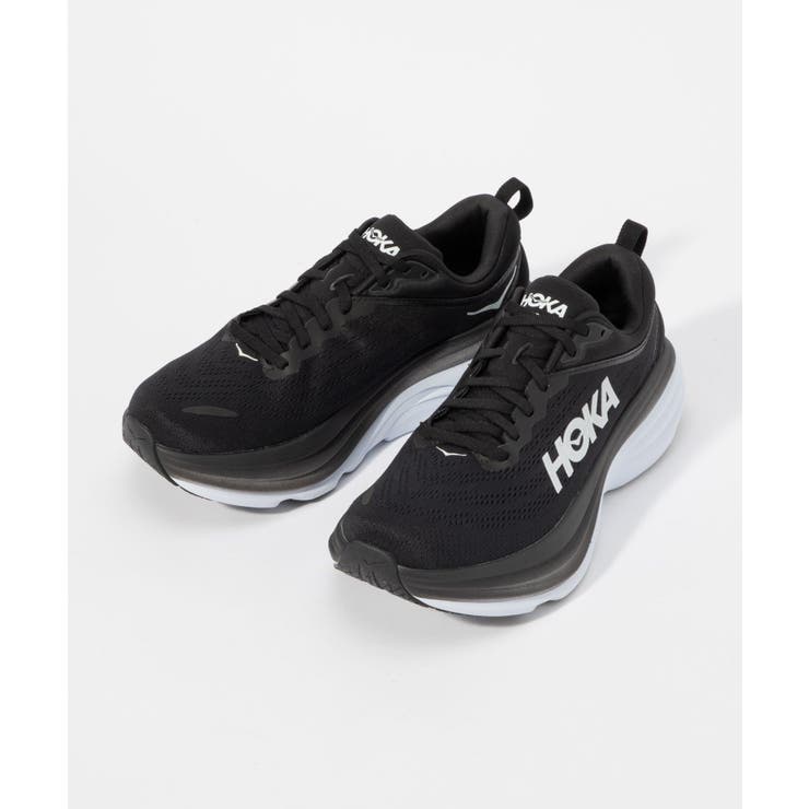 ホカオネオネHOKAONEONE1127953スニーカーMBONDI8WIDEメンズシューズボンダイ8ワイドランニングロードレース軽量トレーニングアウトドアスポーツジョギング運動疲れた足快適通気性履きやすいクッション靴ブラックホワイト25.0～30.0cm