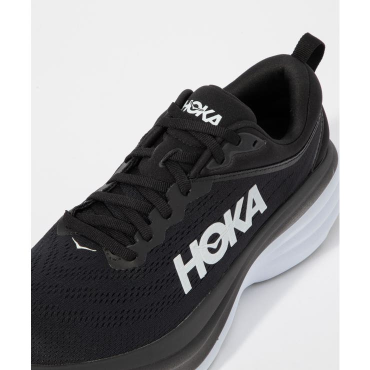 ホカオネオネHOKAONEONE1127953スニーカーMBONDI8WIDEメンズシューズボンダイ8ワイドランニングロードレース軽量トレーニングアウトドアスポーツジョギング運動疲れた足快適通気性履きやすいクッション靴ブラックホワイト25.0～30.0cm
