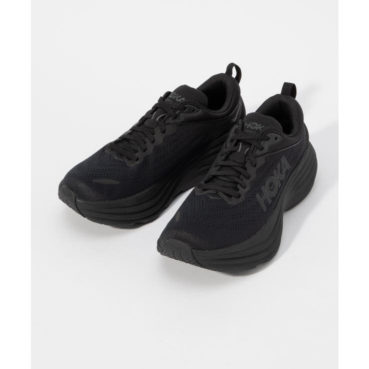 ホカオネオネHOKAONEONE1127953スニーカーMBONDI8WIDEメンズシューズボンダイ8ワイドランニングロードレース軽量トレーニングアウトドアスポーツジョギング運動疲れた足快適通気性履きやすいクッション靴ブラックホワイト25.0～30.0cm
