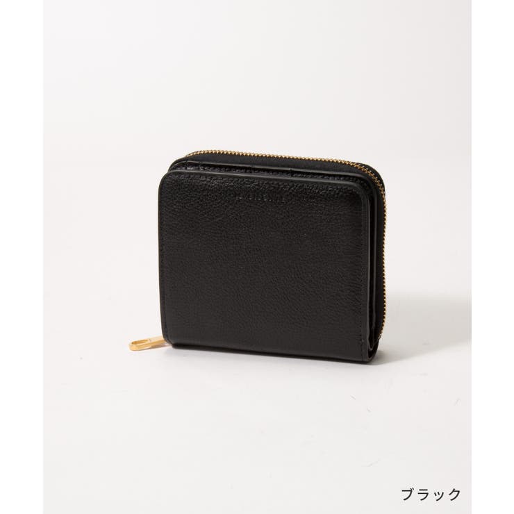 イルビゾンテILBISONTESSW003PVX001二つ折り財布レディース財布ミニ財布小銭入れシンプルレザーコンパクトウォレット本革ロゴラウンドジッププレゼントお祝い記念無地FIFTYONMEDITERRANEASMALLWALLETダークブラウンブラックベージュ