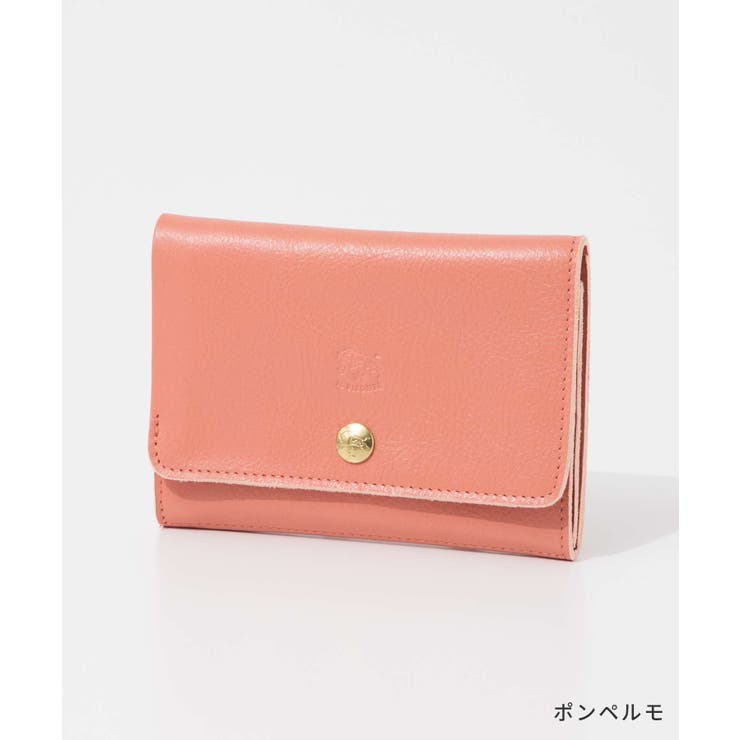 イルビゾンテILBISONTESMW028PV0001二つ折り財布MediumWalletClassicメンズレディース財布小銭入れウォレットシンプルレザー本革ロゴ折りたたみ財布プレゼントお祝い記念コンパクト無地ネイビー