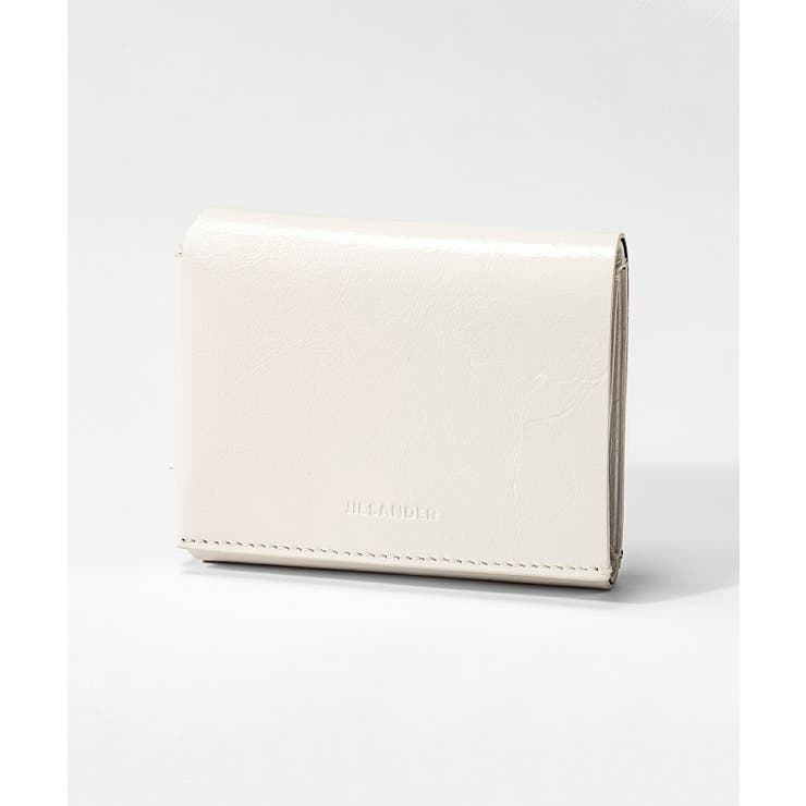 ジルサンダーJILSANDERJSMU840112MUS69103N三つ折り財布メンズ財布ミニ財布小銭入れシンプルレザー本革小物ロゴプレゼント折り畳みお祝い記念コンパクトウォレット無地113マーブルホワイト