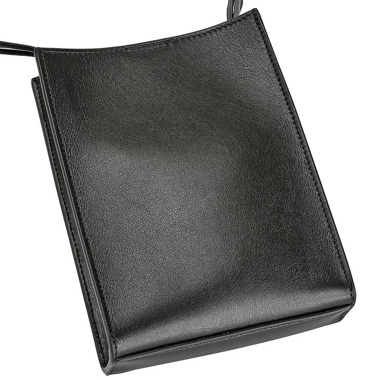 ジルサンダーJILSANDERショルダーバッグレディースバック肩掛け斜め掛けレザータングルプレゼントキレカジ無地シンプル誕生日オシャレギフト小さめミニ革TANGLESMALLブラック853173MTB00035N