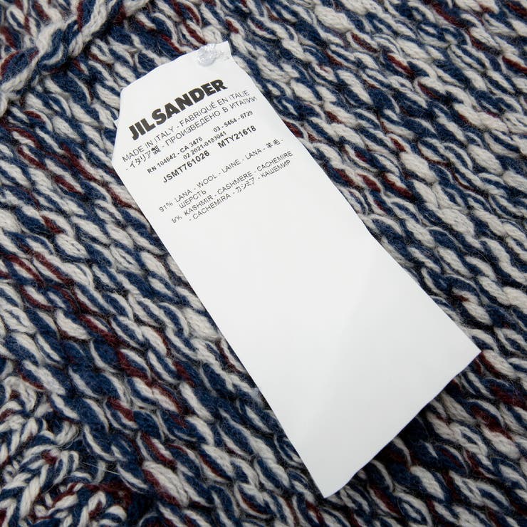 ジルサンダーJILSANDERJSMT761026MTY21618スカーフメンズファッション小物ジャカードスカーフマフラーカシミヤウールストールカシミアおしゃれ秋冬防寒21AWストライプ200×42マルチカラー