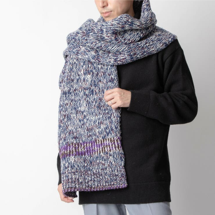 ジルサンダー Jil Sander J40TE0007 J14522 マフラー レディース ウール ストール ケーブルニット チャンキーメリノ  CHUNKY MERINO CABLE KNIT SCARF （ダークネイビー） -ファッション通販 FASHION WALKER