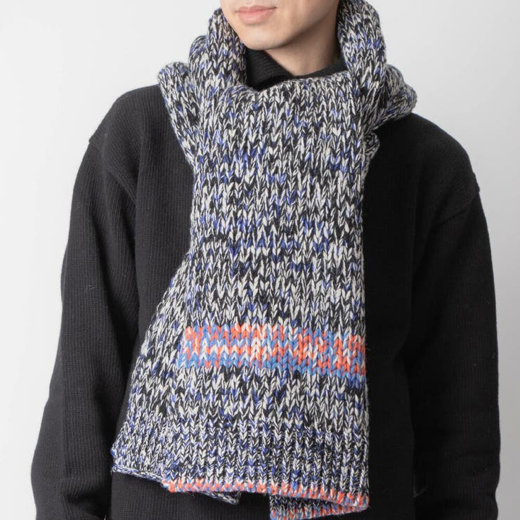 ジルサンダーJILSANDERJSMT761026MTY21618スカーフメンズファッション小物ジャカードスカーフマフラーカシミヤウールストールカシミアおしゃれ秋冬防寒21AWストライプ200×42マルチカラー